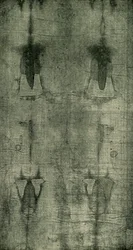 Le Saint Suaire - Empreinte du corps vue de dos, 1902