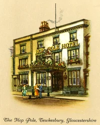 Le Poteau de Houblon, Tewkesbury, Gloucestershire, 1936