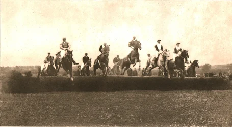La Coupe de chasse, Punchestown, 1911