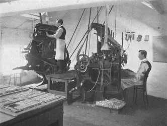 Les Linotypes, 1916