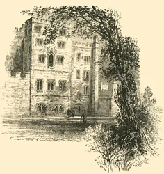 La Tour des Lollards, Palais de Lambeth, vers 1878