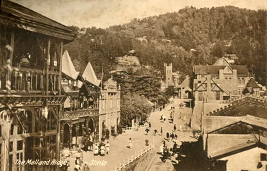 Le Mall et Ridge - Simla, vers 1918-1939