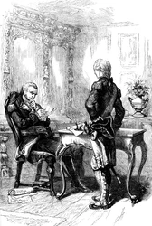Le Marquis de Lafayette avec George Washington, c1775-1781