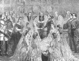 Le mariage de la princesse Louise avec le marquis de Lorne...1871, 1901