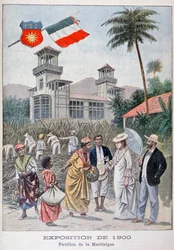 Le pavillon de la Martinique à l