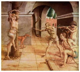 Le Martyre de Saint Sébastien, XVe siècle
