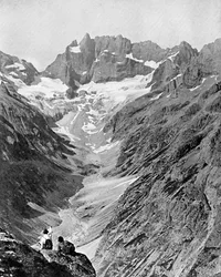 La Meije, les Alpes, début du XXe siècle