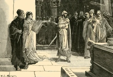 La mère de Cyrus sauvant sa vie, 1890