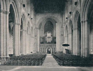 La Nef, cathédrale de Ripon, 1904