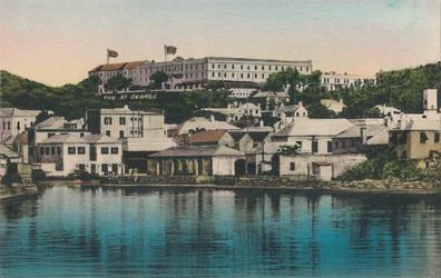 Le nouvel hôtel St. George, St. Georges, Bermudes, début du XXe siècle