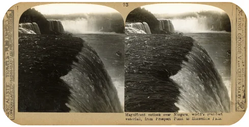 Les chutes du Niagara, de Prospect Point à Horseshoe Falls, fin du 19e siècle