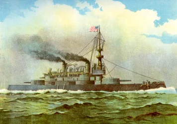 La course des Oregons pour Cuba, 1898
