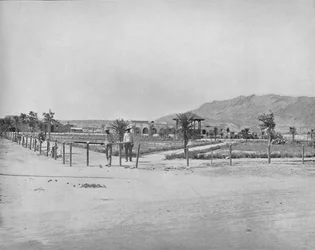 La Plaza, El Paso, Texas, vers 1897
