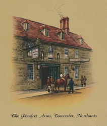 Le Pomfret Arms, Towcester, Northants, 1939