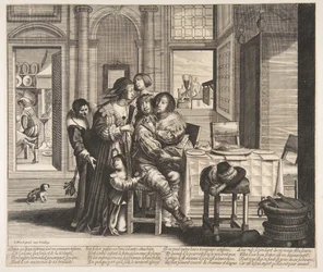 Le fils prodigue dans une maison de mauvaise réputation