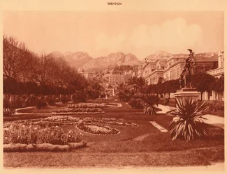 Le Jardin Public, Menton, 1930