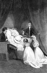 Les derniers moments de la reine
