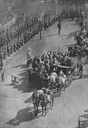 La visite de la reine en Irlande, 1900