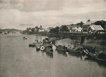 La rive et la route du Strand, Moulmein