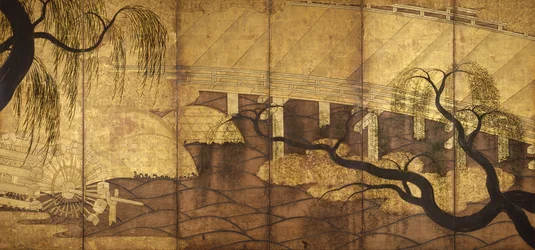 Le Pont de la Rivière à Uji, 1568-1615