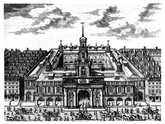 La Bourse Royale, Londres, fin du 17ème siècle
