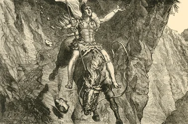 Le sacrifice de Curtius, 1890