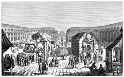 La Foire Saint Ovide, 1885