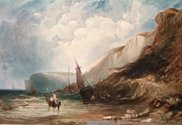 Les Pêcheurs de crevettes, vers 1900