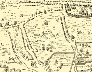Le site de Leicester Square, 1881