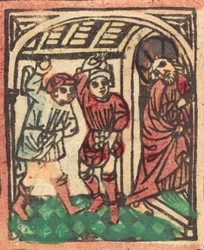 La Lapidation du Christ, vers 1440-1450