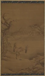 Le bûcheron studieux Zhu Maichen, 16ème siècle