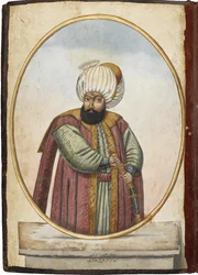 Le Sultan Osman I, début du 19e siècle