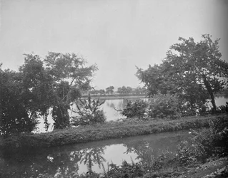 La rivière Susquehanna, Pennsylvanie, vers 1897