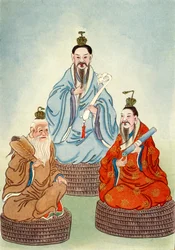 La Triade taoïste, 1922