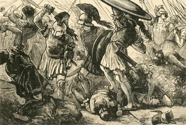 Les Thébains et les Macédoniens à Chéronée, 1890