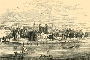 La Tour de Londres, vers 1872