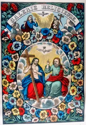 La Trinité : Père, Fils et Saint-Esprit, 19e siècle