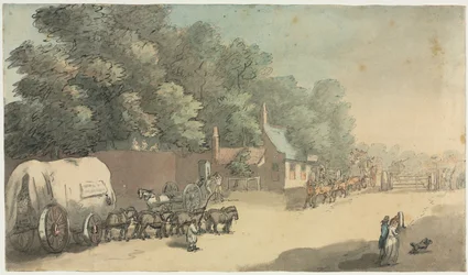 La barrière de péage, 1700s