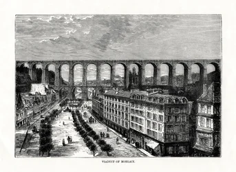 Le viaduc de Morlaix, France