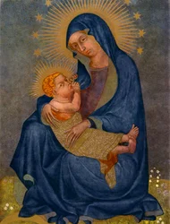 La Madone des Pluies de Vyšehrad, vers 1360