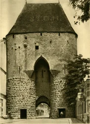 La Wiener Tor, Hainburg an der Donau, Basse-Autriche, vers 1935