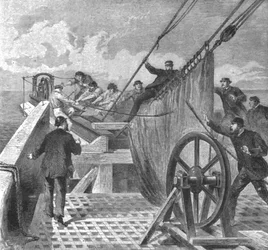 La rupture du câble de l