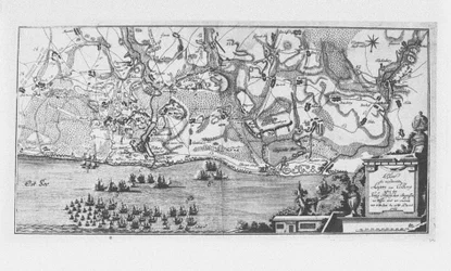 La capture de la forteresse prussienne de Kolberg le 16 décembre 1761