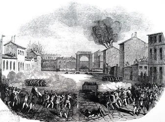 Le conflit à la Porta Tosa, Milan