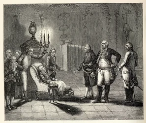 La mort de Frédéric II le 17 août 1786