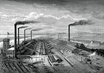 Les usines de fer et d