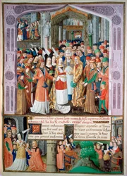Le mariage de Blanche et Fernando, 1269, 15e siècle