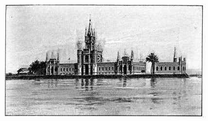 Le palais miniature sur l