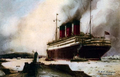 Le paquebot RMS Berengaria