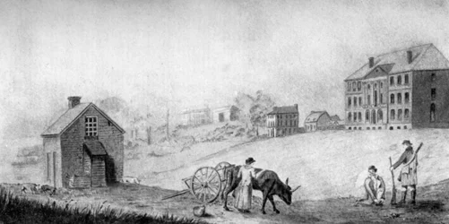 La maison du président, États-Unis, 1799